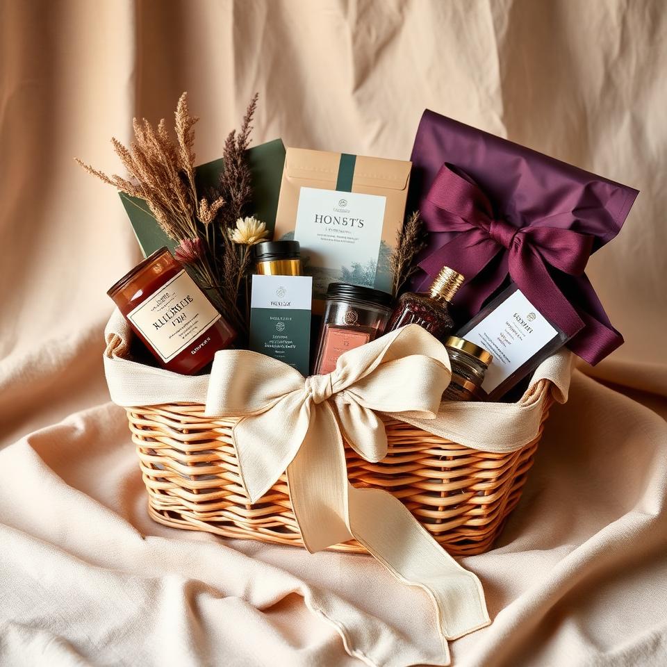 Handcrafted custom gift basket from Season's Harvest, gift baskets in Norfolk VA